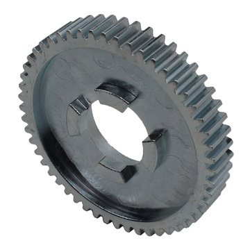 View larger image of 52 Tooth 20 DP 0.875 in. Round Bore Steel Dog Pattern Gear
