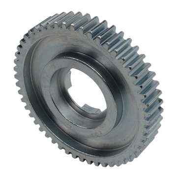 View larger image of 52 Tooth 20 DP 0.875 in. Round Bore Steel Dog Pattern Gear