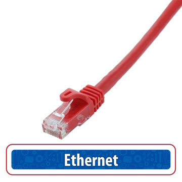 View larger image of 6 in. Red Ethernet Cable