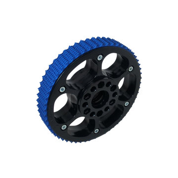 View larger image of 6 in. Plaction Wheel with Blue Nitrile Tread