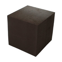 6 inch x 6 inch Brown Foam Cube