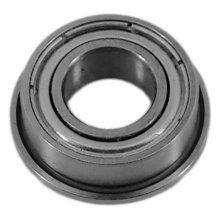 6 mm ID 12 mm OD Shielded Flanged Bearing (F126ZZ)