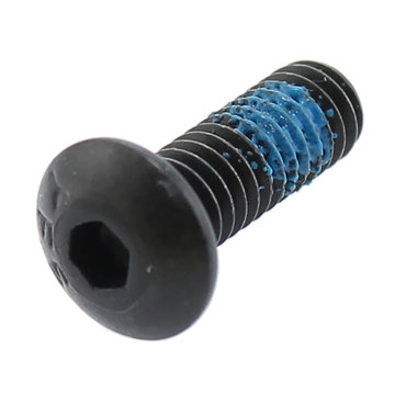 View larger image of 8-32 x 0.5 in. Button Head Cap Screw with Nylon Thread