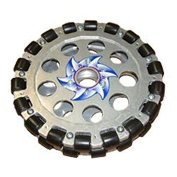 View larger image of 8 in. Aluminum Dualie Omni Wheel