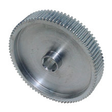 85 Tooth 32 DP 0.375 in. Hex Bore Steel Gear with Pocketing