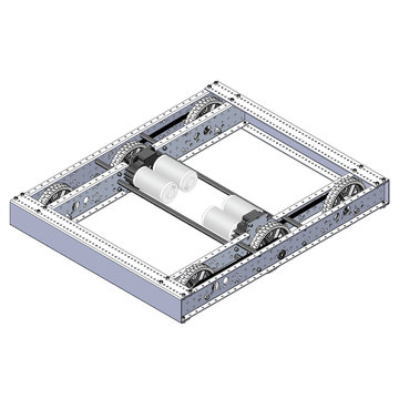 View larger image of AM14U6 - 6 Wheel Drop Center Robot Drive Base - 2025 FRC Kit of Parts Drive Base