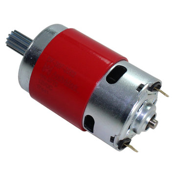 View larger image of AndyMark 775 RedLine Motor with 12T 32DP Pinion Gear Installed