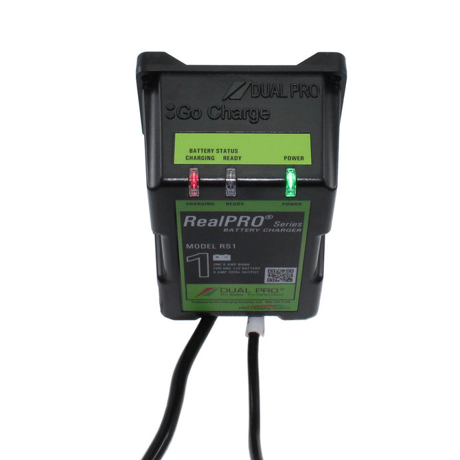 Battery Charger 1 Bank 6 Amp Dual Pro RS1 with SB-50A Connector 