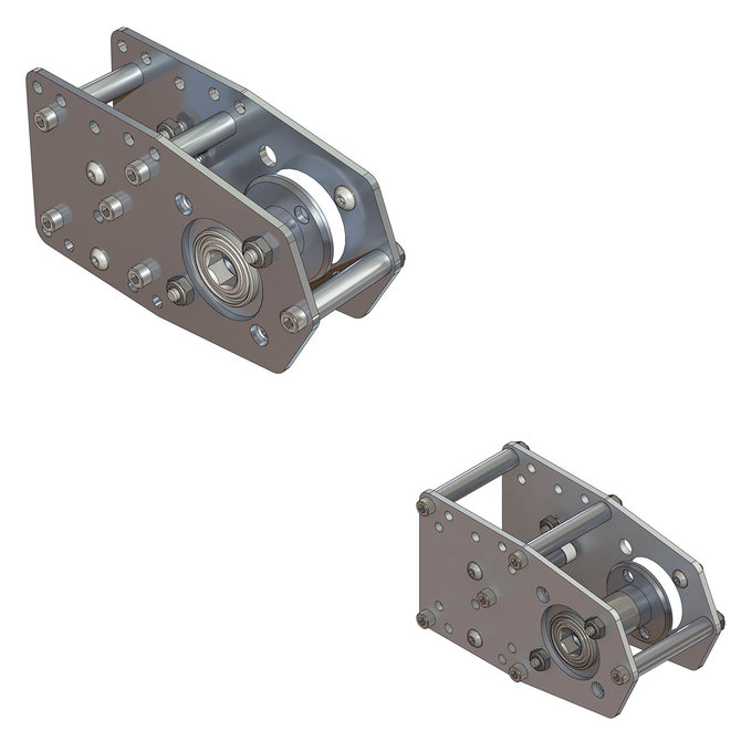 Climber in a Box Winch Spool Pulley - AndyMark, Inc