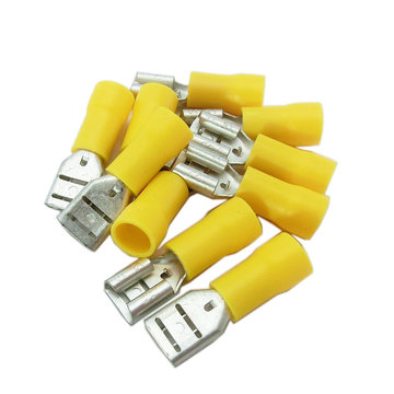 View larger image of 10-12 AWG Yellow Female Connector Qty. 10