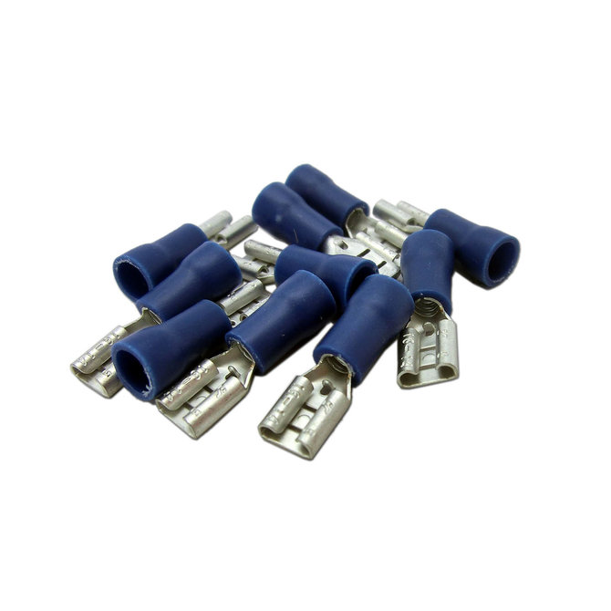 14-16 AWG Blue Female Connector Qty. 10 - AndyMark, Inc