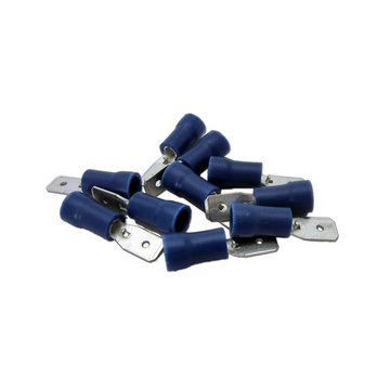 View larger image of 14-16 AWG Blue Male Tab Connector Qty. 10