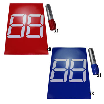 View larger image of Double Digit 7-Segment Stick-On Bumper Numbers