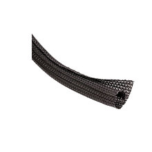 F6 Flexible 1/2 in. Self-Wrap Split Braided Sleeving, 10ft section