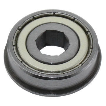 View larger image of 3/8 (0.375) in. Hex ID Shielded Flanged Bearing (FR6ZZL-Hex)