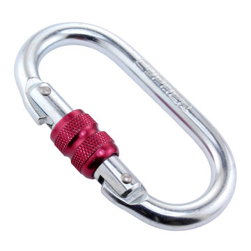 View larger image of Steel Carabiner with Screw Gate