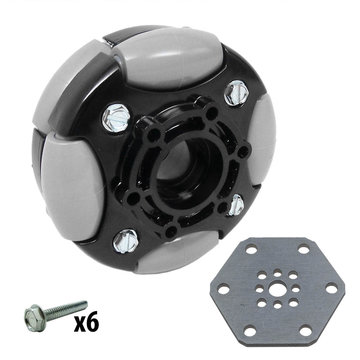 View larger image of FTC 4 in. Duraomni Wheel Kit