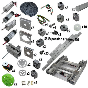 View larger image of FTC Starter Kit with HD Mecanum TileRunner and S3 Expansion Kit