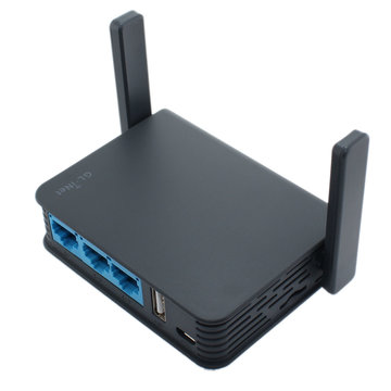 View larger image of GL.iNet GL-AR750S-Ext (Slate) Gigabit Travel AC VPN Router