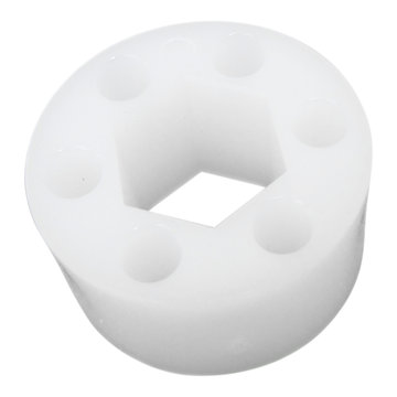 View larger image of 0.500 in. ID 1.125 in. OD 0.570 in. Long Polypropylene Hex Bore Spacer