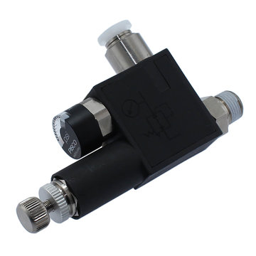 View larger image of Inline Pressure Regulator & Gauge with 1/8 in. NPT & 1/4 in. Press-in Tube Fittings