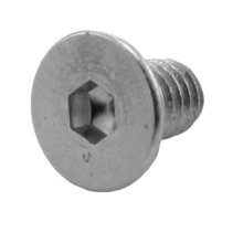 M3-0.5 x 5 mm Zinc Flat Head Cap Screw with Nylon Patch