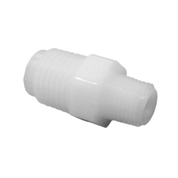 View larger image of Nylon Hex Nipple, 1/4 in.-1/8 in. NPT