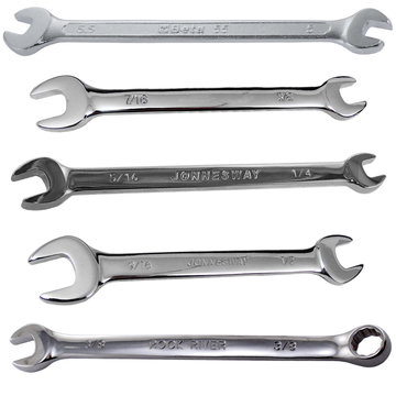 View larger image of  Open End and Combination Wrenches