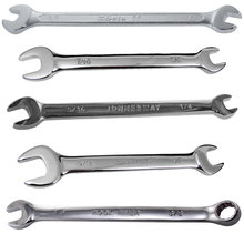  Open End and Combination Wrenches