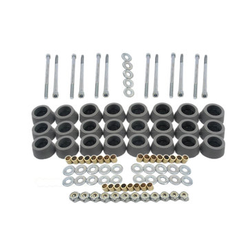 View larger image of 8 in. Standard Mecanum Single Wheel Outer Roller Kit