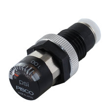 Panel Mount Pressure Gauge with 1/4 in. Press-in Tube Fitting