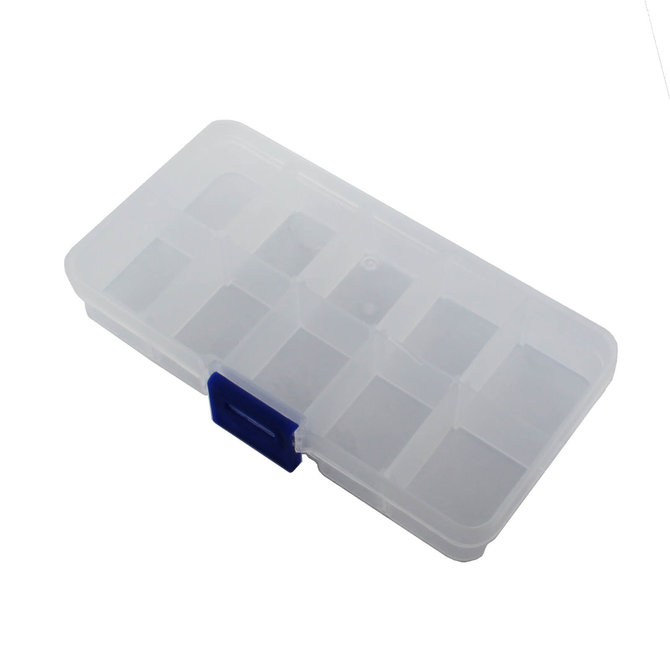 Small Plastic Organizer Container - AndyMark, Inc, Plastic