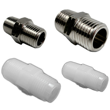 View larger image of Pneumatic Fitting Hex Nipple