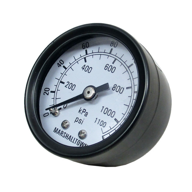 Pneumatic pressure clearance gauge