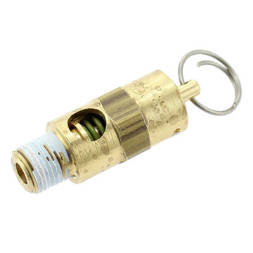 View larger image of Pressure Relief Valve, Soft Seat Safety, 125 psi, 62 SCFM, 1/8 in. Port