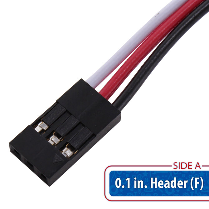 JST-PHR-4 to 4-Pin 0.1 in. Female Adapter Cable - AndyMark, Inc