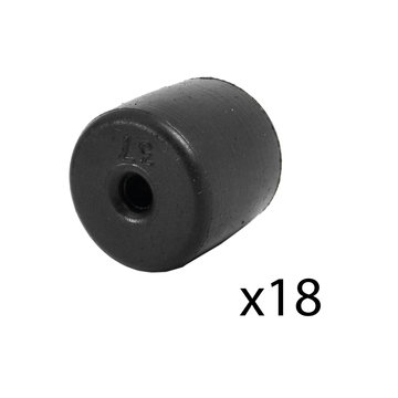 View larger image of Replacement roller set for 8 in. omni wheels