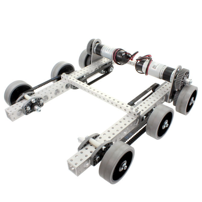 Wheeled shops robot chassis