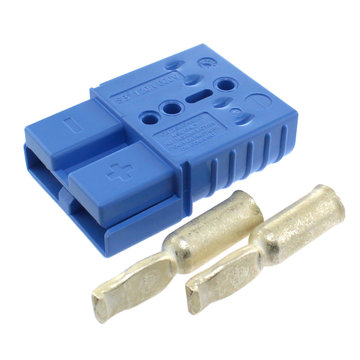View larger image of SB120 Anderson Powepole 4 Gauge Connector with Contacts