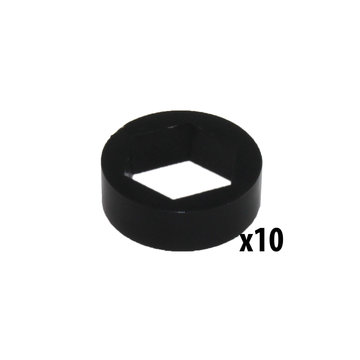 View larger image of 0.500 in. ID 0.768 in. OD 0.250 in. Long Hex Spacer [Qty-10]