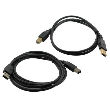 View larger image of USB A to USB B Cables
