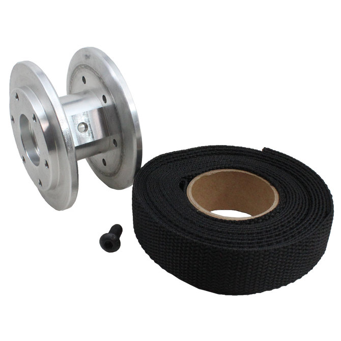 Climber in a Box Winch Spool Pulley - AndyMark, Inc